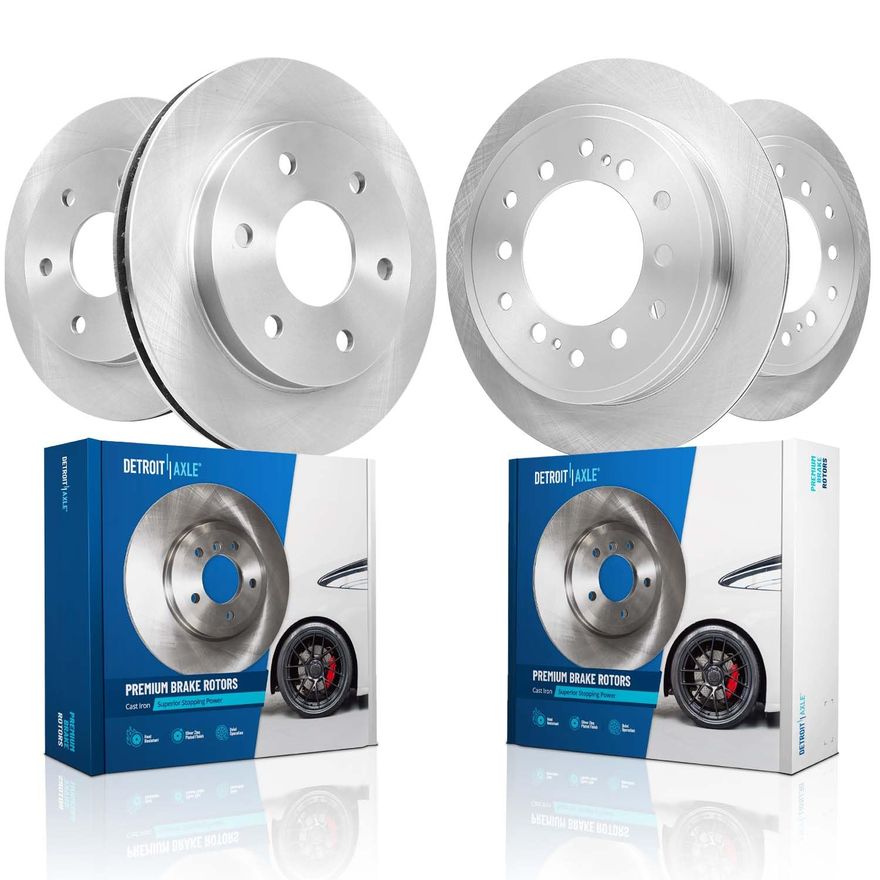 Main Image - Front Rear Disc Brake Rotors