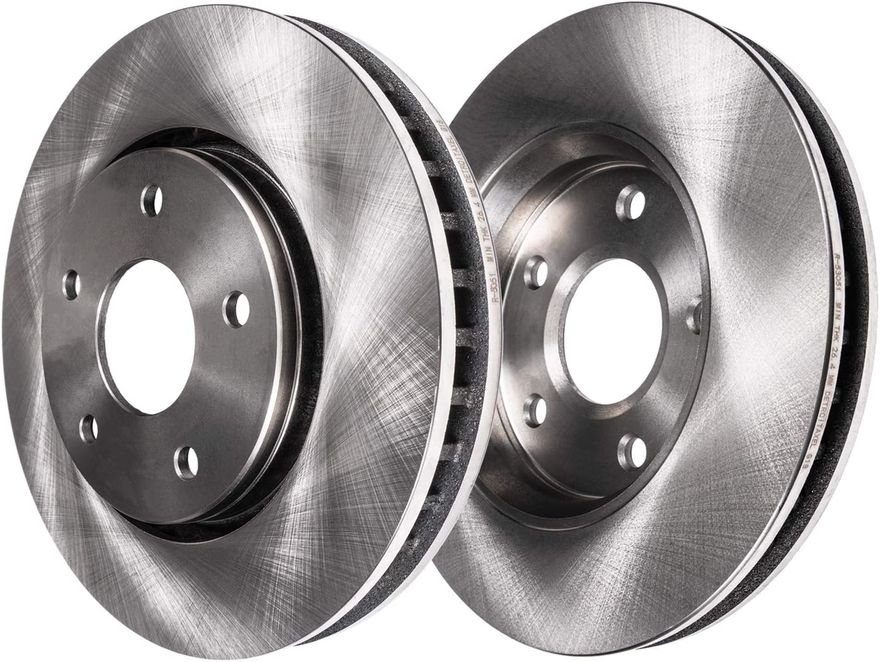 Rear Disc Brake Rotors - R-34220 x2