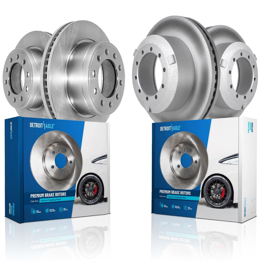 Main Image - Front & Rear Disc Brake Rotors