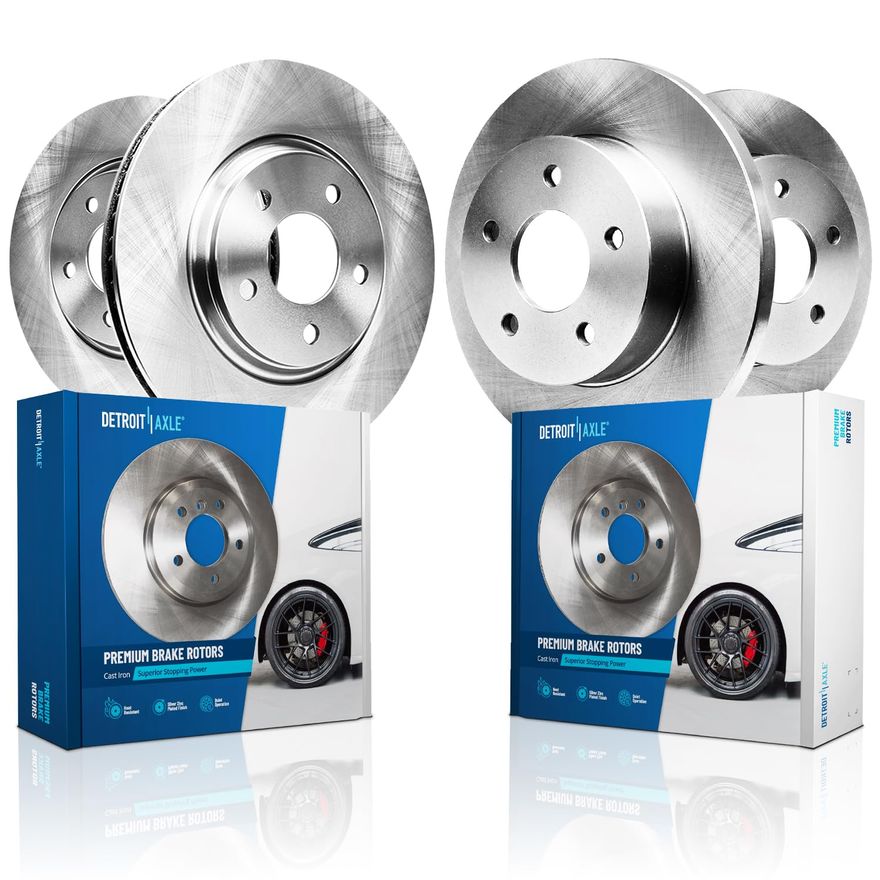 Main Image - Front & Rear Disc Brake Rotors