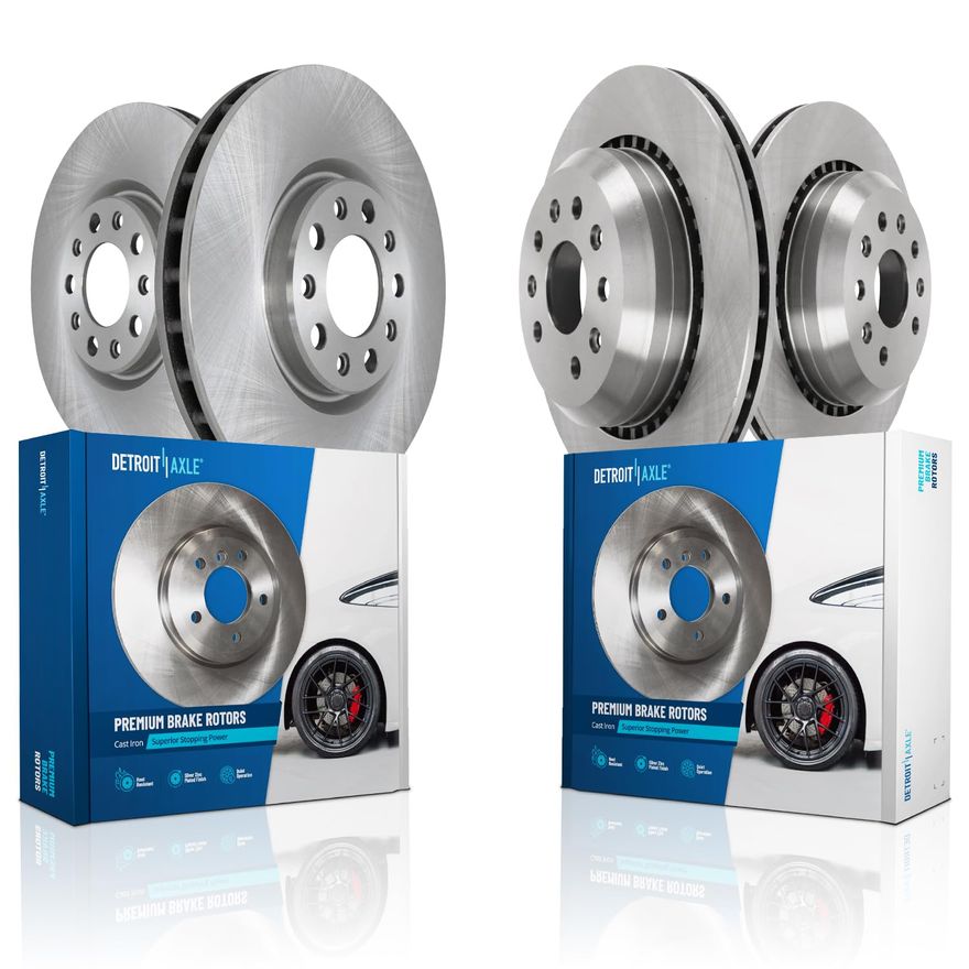 Main Image - Front & Rear Disc Brake Rotors