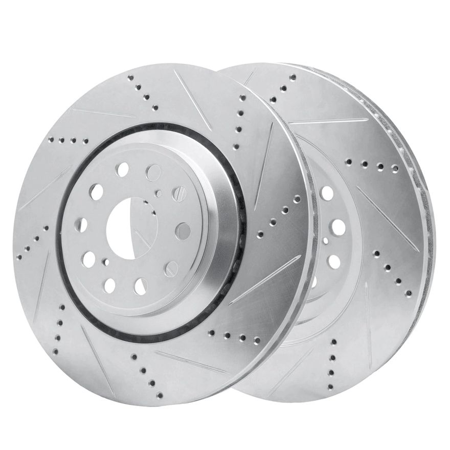 Front Drilled Brake Rotor - S-31466 / S-31467