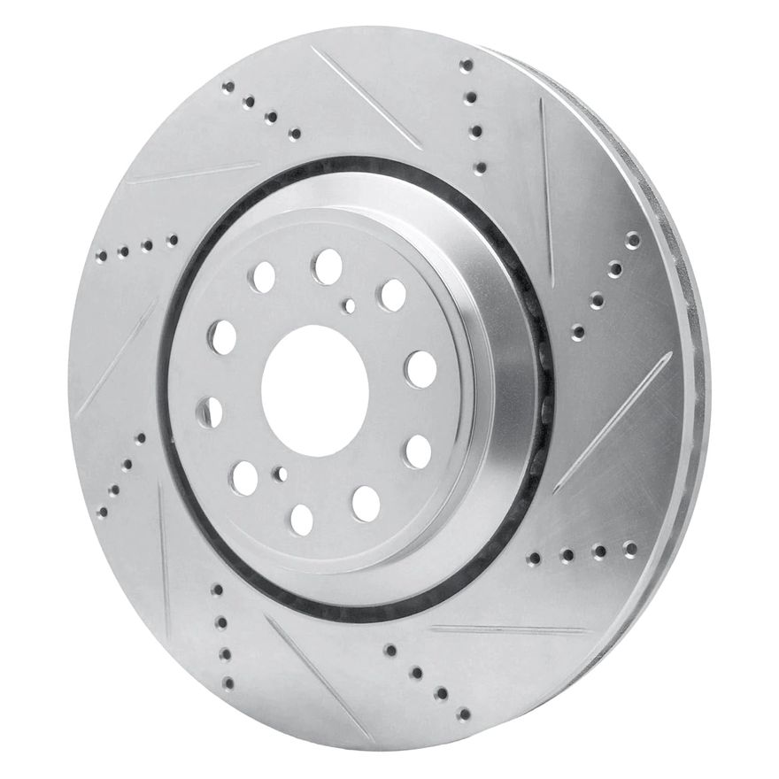 Front Drilled Brake Rotor - S-31466 / S-31467