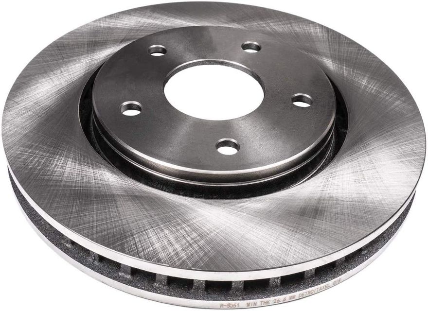 Front Disc Brake Rotors - R-34057 x2