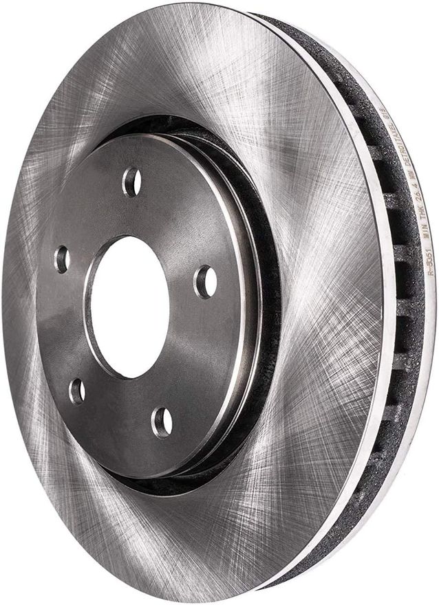 Rear Brake Rotors - R-34228 x2