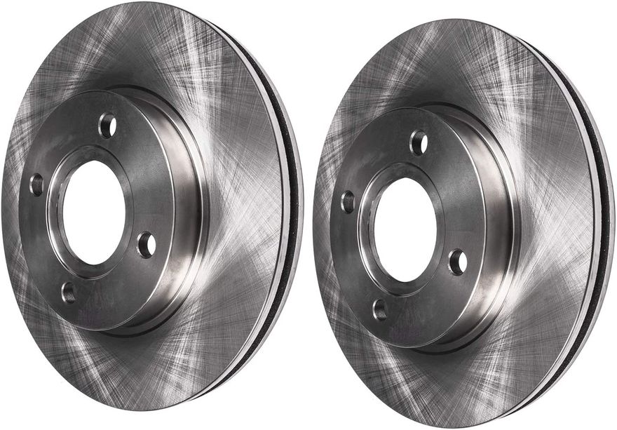 Front Disc Brake Rotors - R-34231 x2