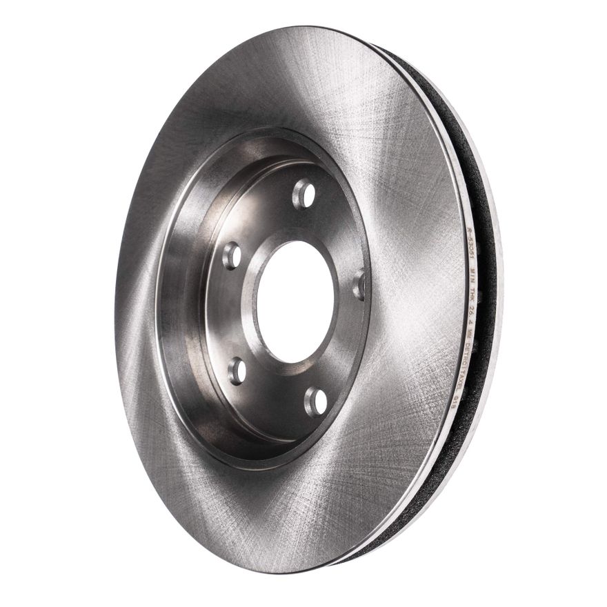Front Disc Brake Rotors - R-34360 x2