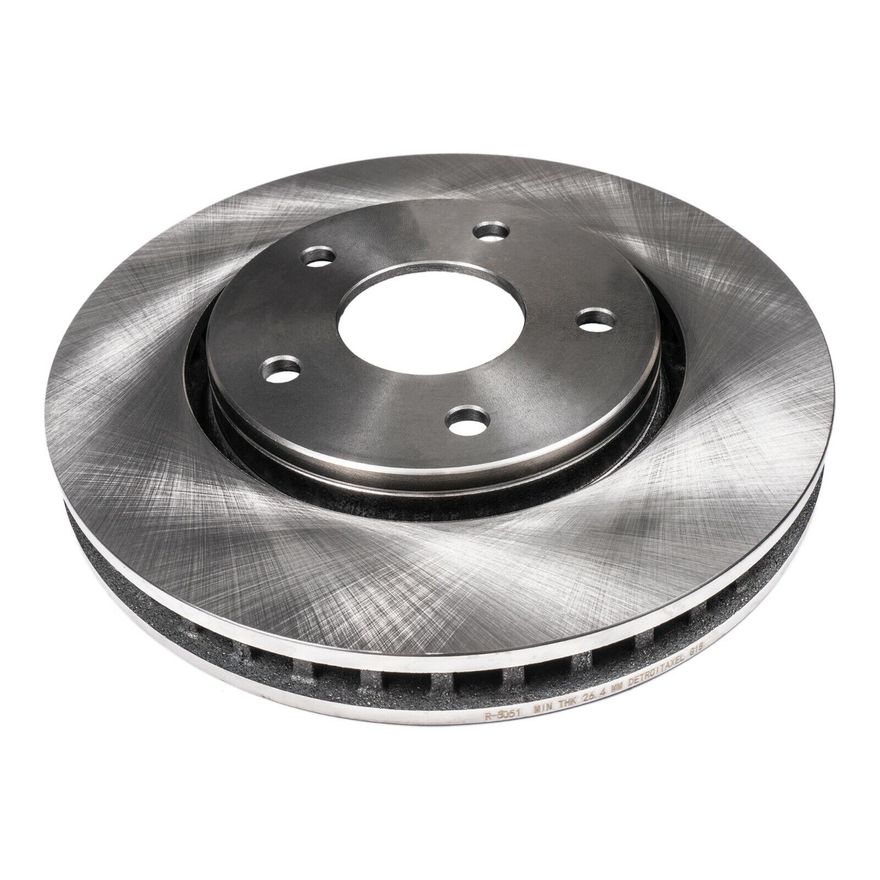 Front Disc Brake Rotor - R-34386 x2