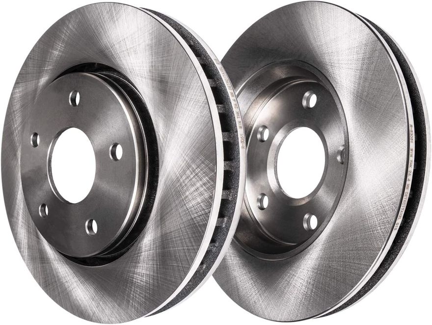 Front Disc Rotors & Ceramic Brake Pads Kit – For 2000-2010 Toyota Celica / Scion TC
