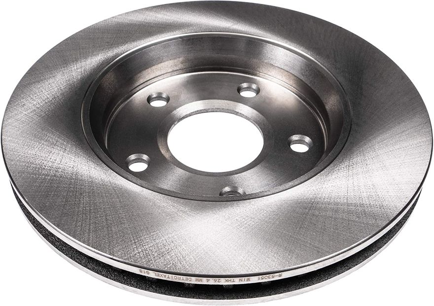 Front Brake Rotor Pair – Ford Freestyle, Taurus, Five Hundred, Mercury Sable – AM Autoparts