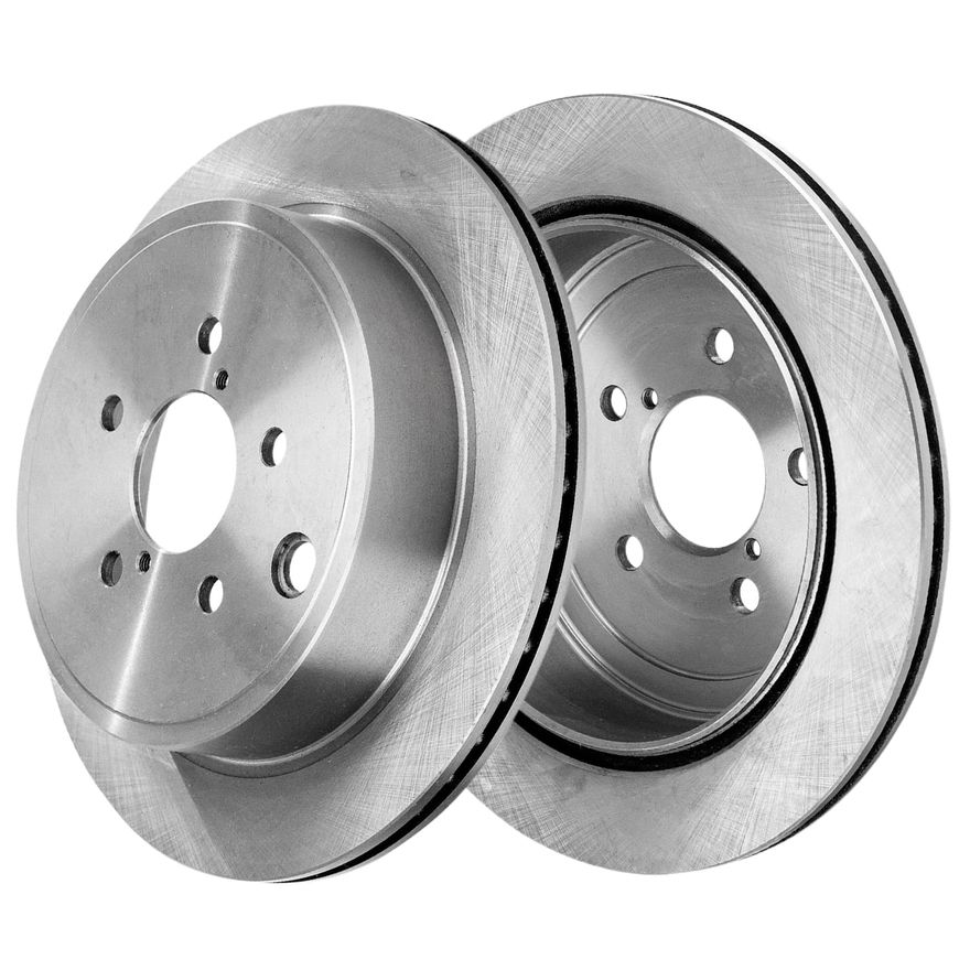 Rear Disc Brake Rotors - R-31555 x2