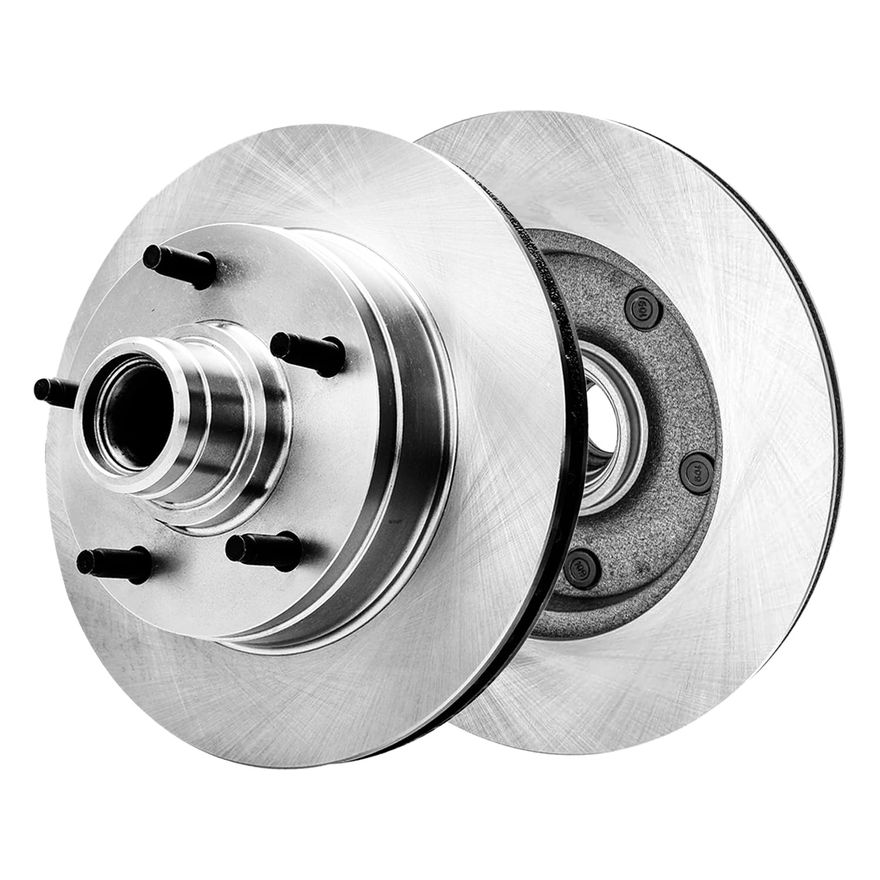 Front Disc Brake Rotors - R-54013 x2