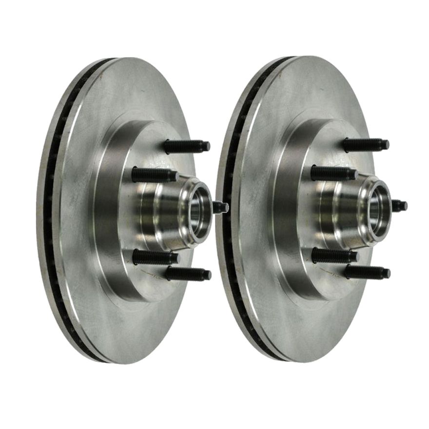 ラッピング無料 Detroit Axle - FRONT Disc Brake Kit Rotors w