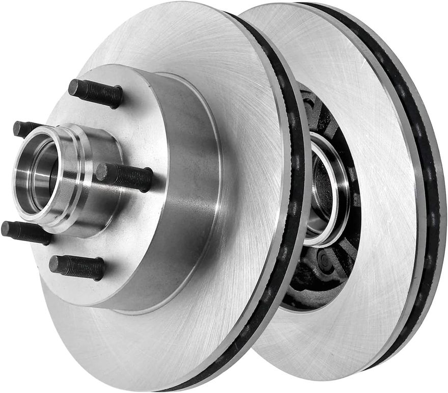 Front Disc Brake Rotor - R-54058 x2