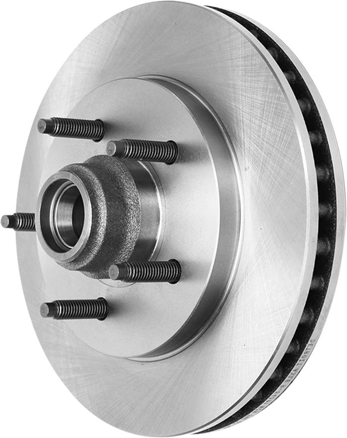 Front Disc Brake Rotors - R-54091 x2