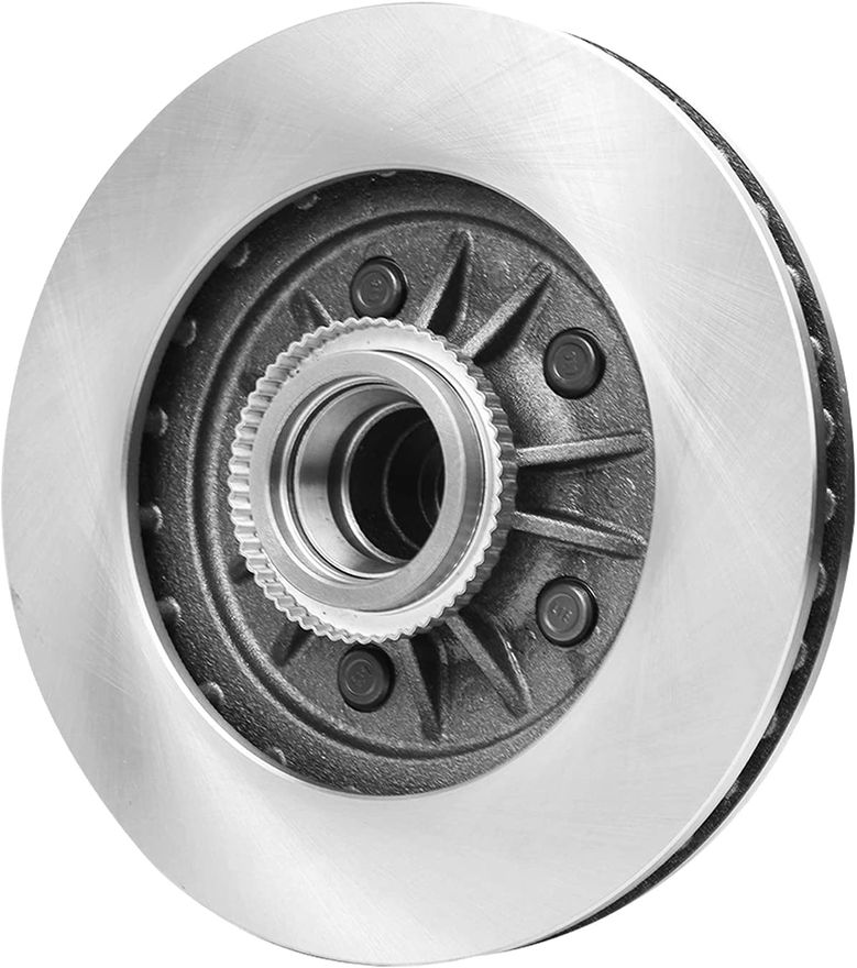 Front Disc Brake Rotors - R-54091 x2