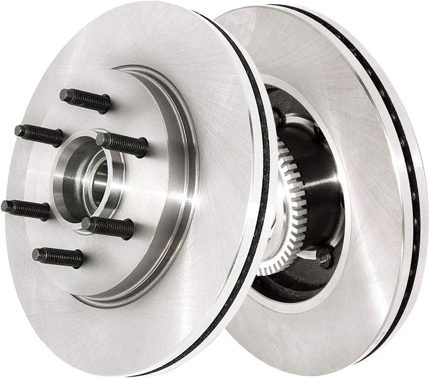 Front Brake Rotors - R-54107 x2