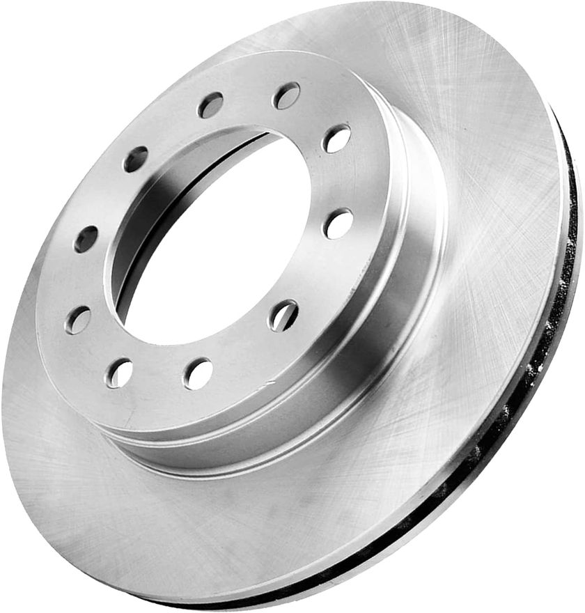 Evan-Fischer Front Disc Brake Rotor For Ford F-450 Super Duty (2013-2016) – Solid 1-Piece – 363mm