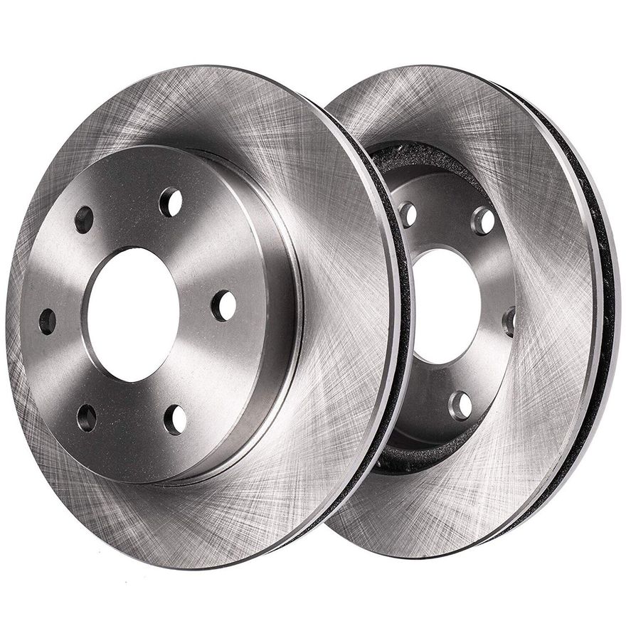 Front Disc Brake Rotors - R-55145 x2