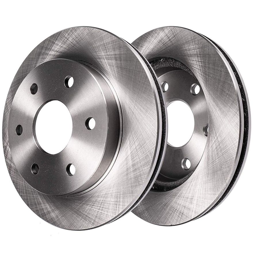 Rear Disc Brake Rotors - R-55146 x2