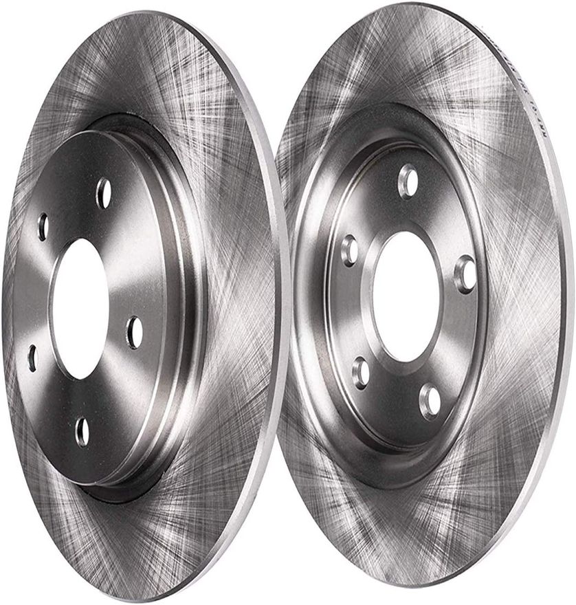 Rear Brake Rotors - R-55160 x2