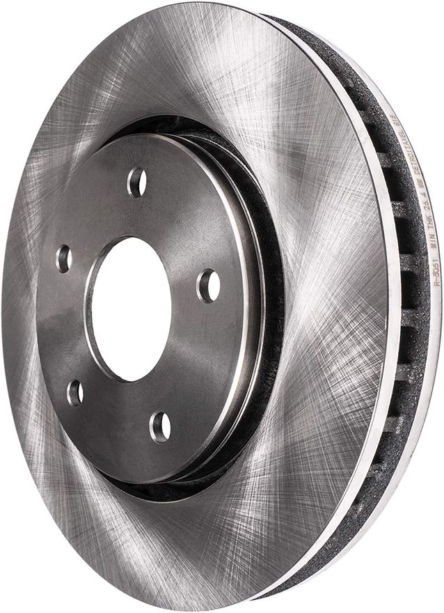 Front Disc Brake Rotors - R-981040 x2