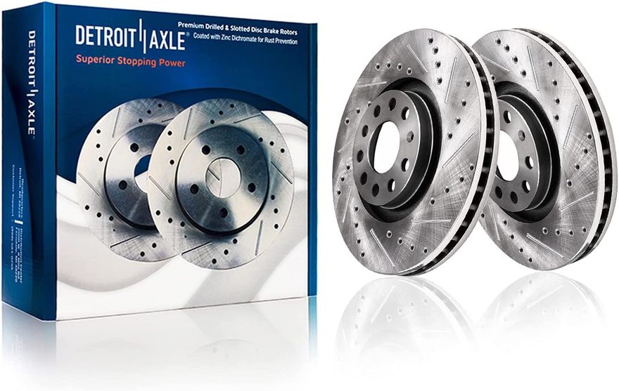 Main Image - Front Drilled Brake Rotors