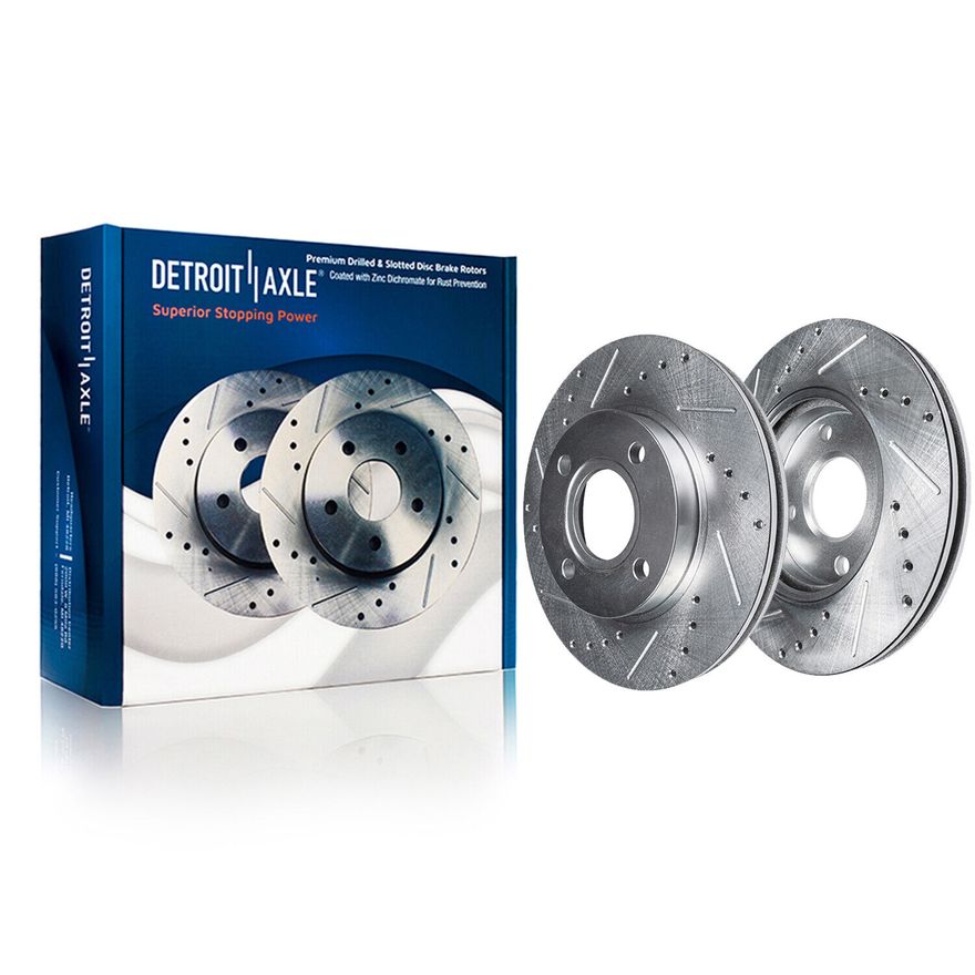 Main Image - Front Drilled Brake Rotors