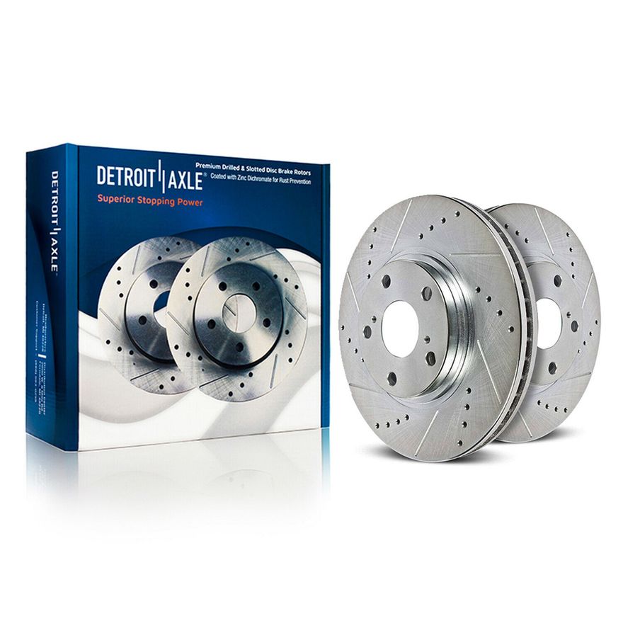 Main Image - Front Drilled Brake Rotors