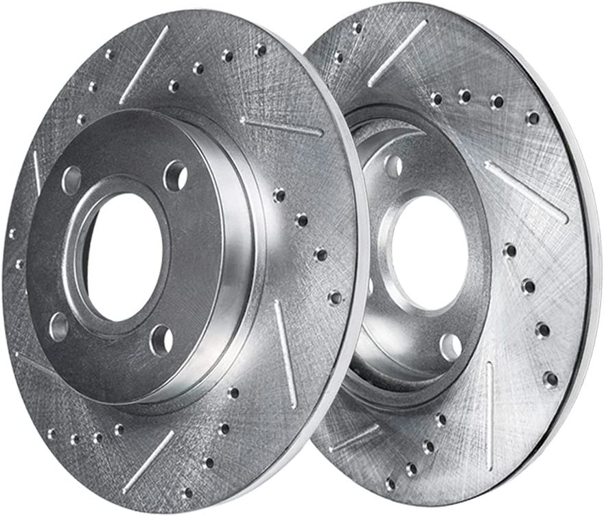 Rear Brake Rotors - S-31244 x2