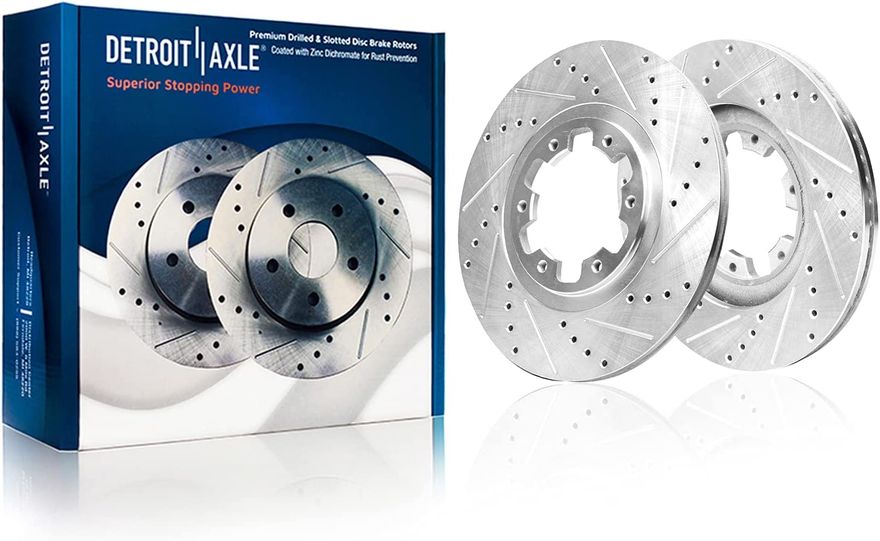 Main Image - Front Drilled Brake Rotors