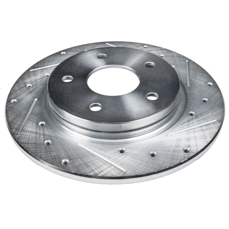 Rear Drilled Disc Brake Rotor - S-31304 x2