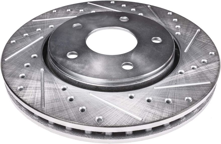 Front Drilled Disc Brake Rotor - S-31330 x2