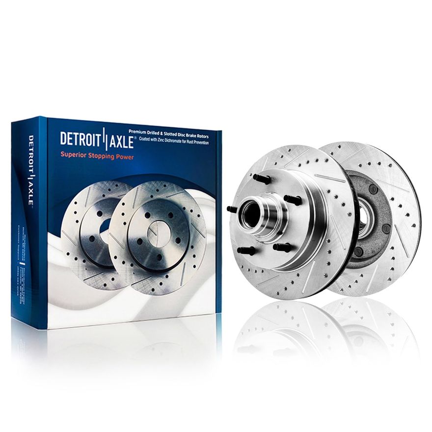 Main Image - Front Drilled Brake Rotors