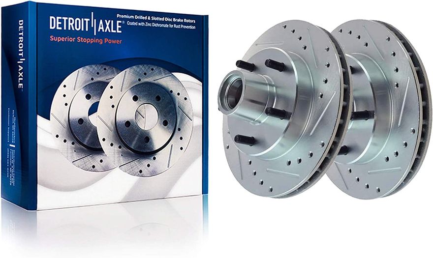 Main Image - Front Drilled Brake Rotors