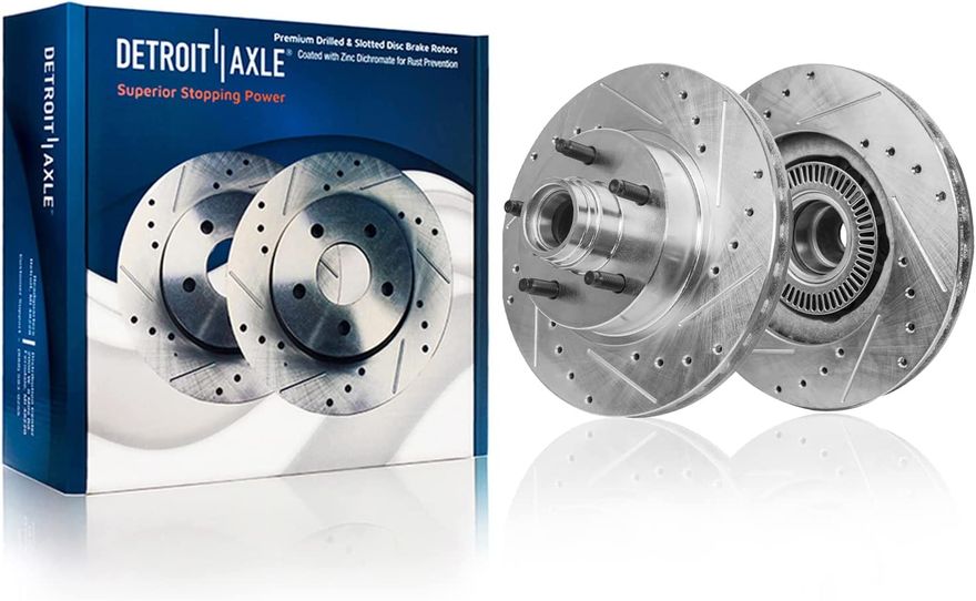 Main Image - Front Drilled Brake Rotors