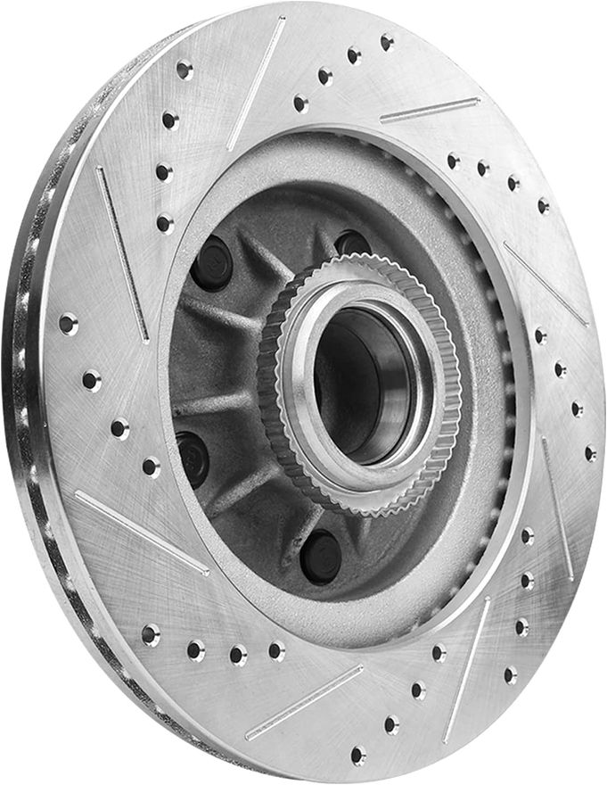 Front Brake Rotors - S-54092 x2