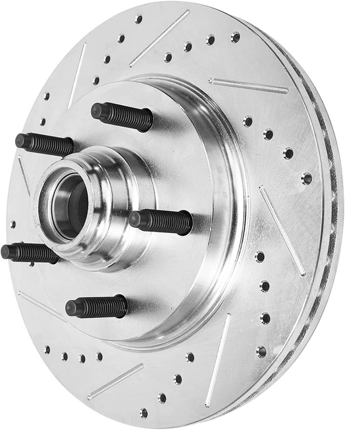 Front Brake Rotors - S-54092 x2