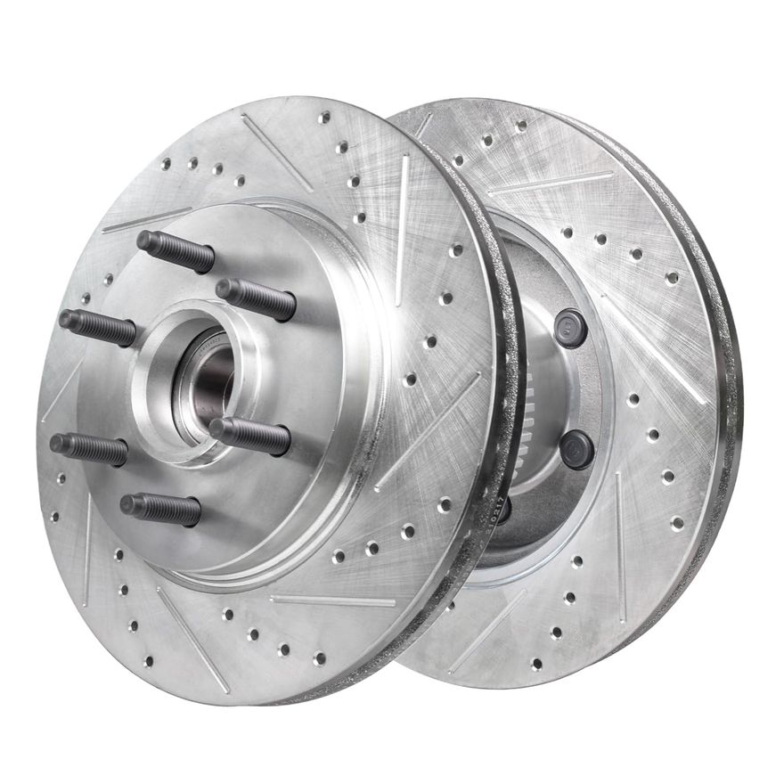 Front Brake Rotors - S-54042 x2