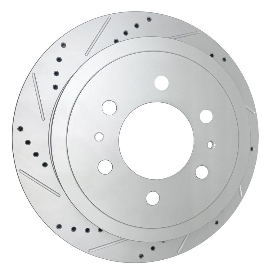 Rear Brake Rotors - S-54111 x2