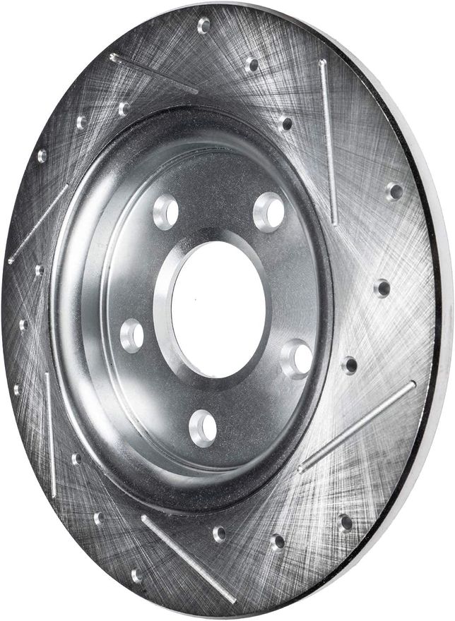 Rear Brake Rotors - S-55085 x2