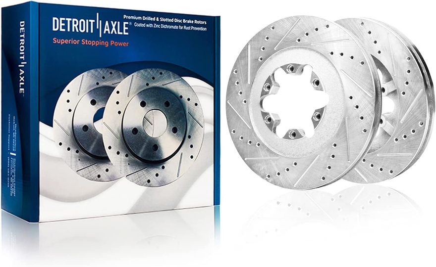 Main Image - Front Drilled Brake Rotors