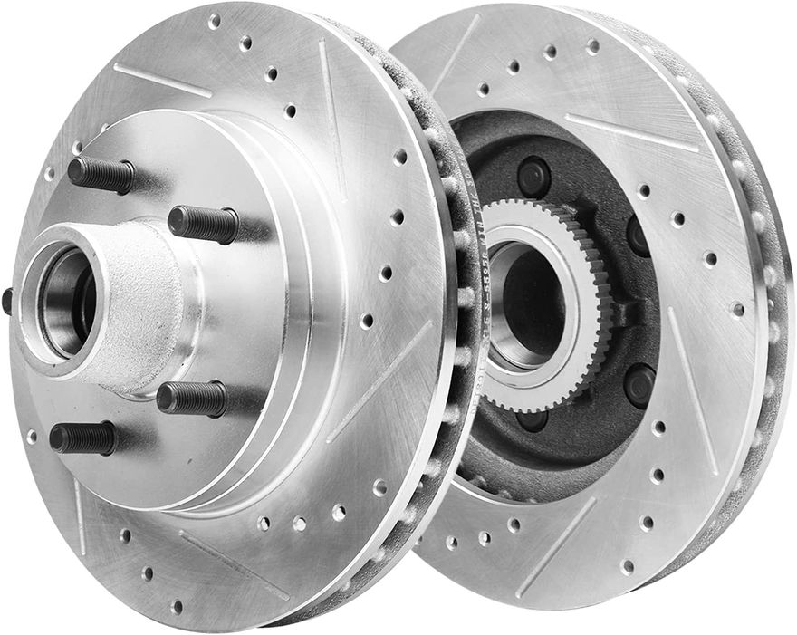 Front Brake Rotors - S-5595 x2