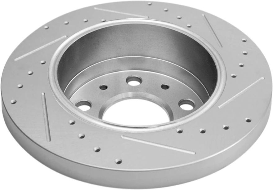 Rear Drilled Brake Rotor - S-800052 x2