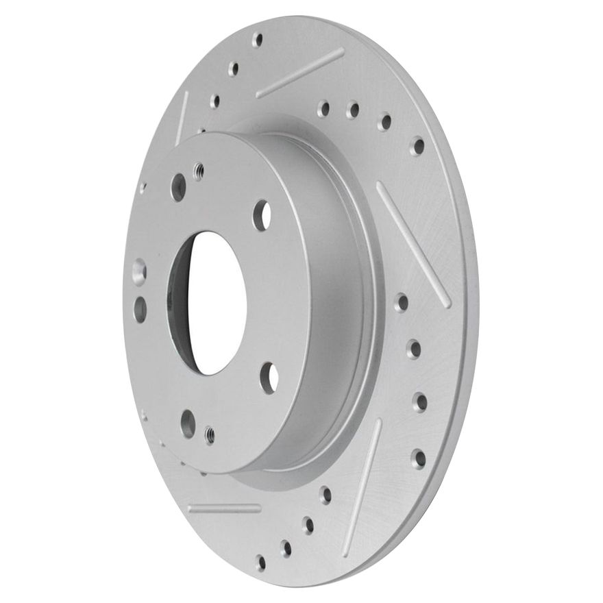 Rear Drilled Brake Rotor - S-800012 x2