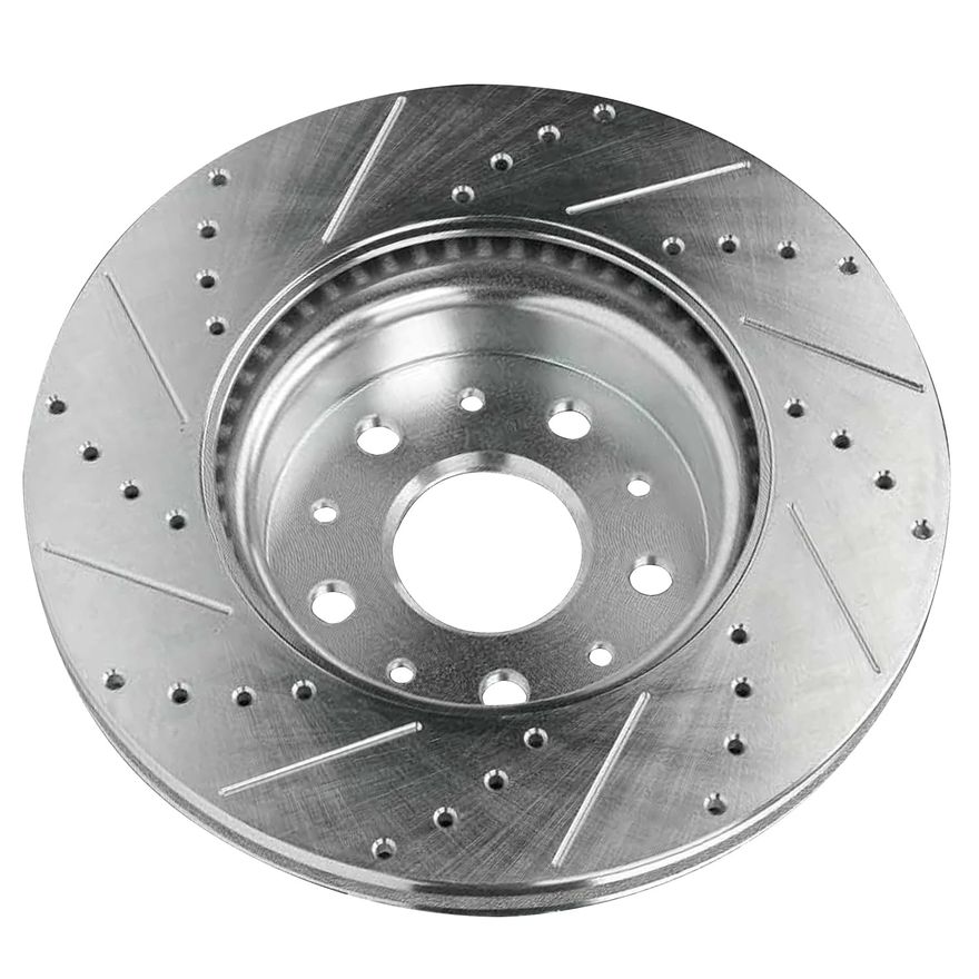 Front Drilled Disc Brake Rotor - S-800149 x2