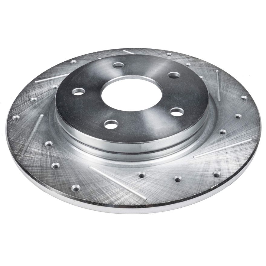 Rear Drilled Disc Brake Rotor - S-800159 x2
