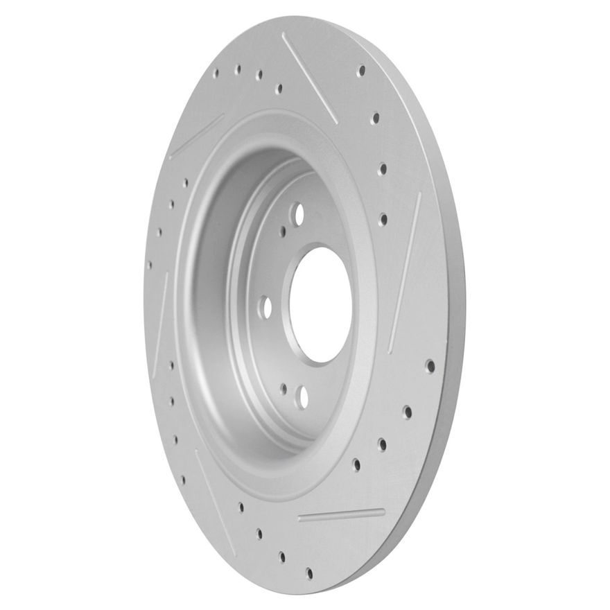 Rear Drilled Brake Rotor - S-800174 x2