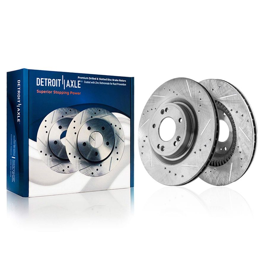 Main Image - Front Drilled Brake Rotors