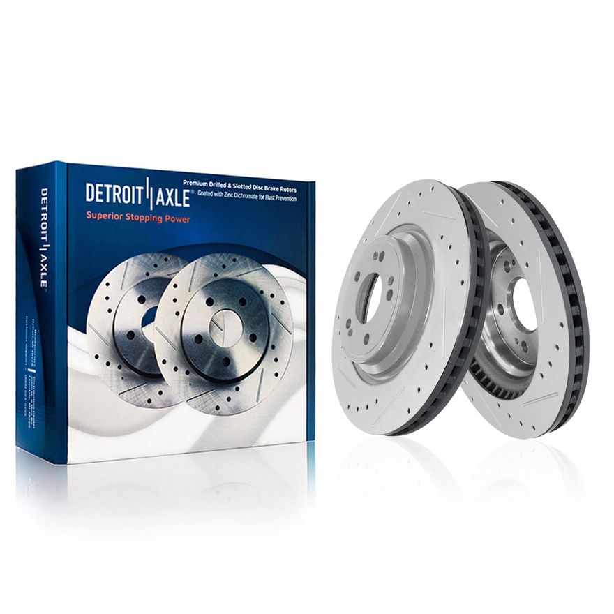 Main Image - Front Drilled Brake Rotors